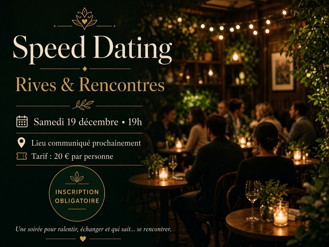 Speed dating 19 décembre